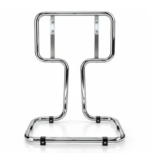 Double Chrome Fire Extinguisher Stand